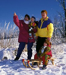 Schneegarantie im Bayerischen Wald von Dezember bis März